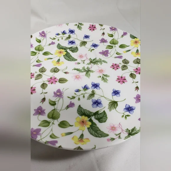 Queens snack plate & mug set, bone china. Made in England, EUC! - Picture 12 of 12